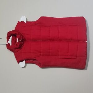 New York & Company Puffer Red Vest Size XSmall